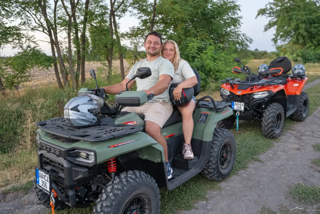 Quad túra a hajdú-bihari síkvidéken, nyílt mezőn